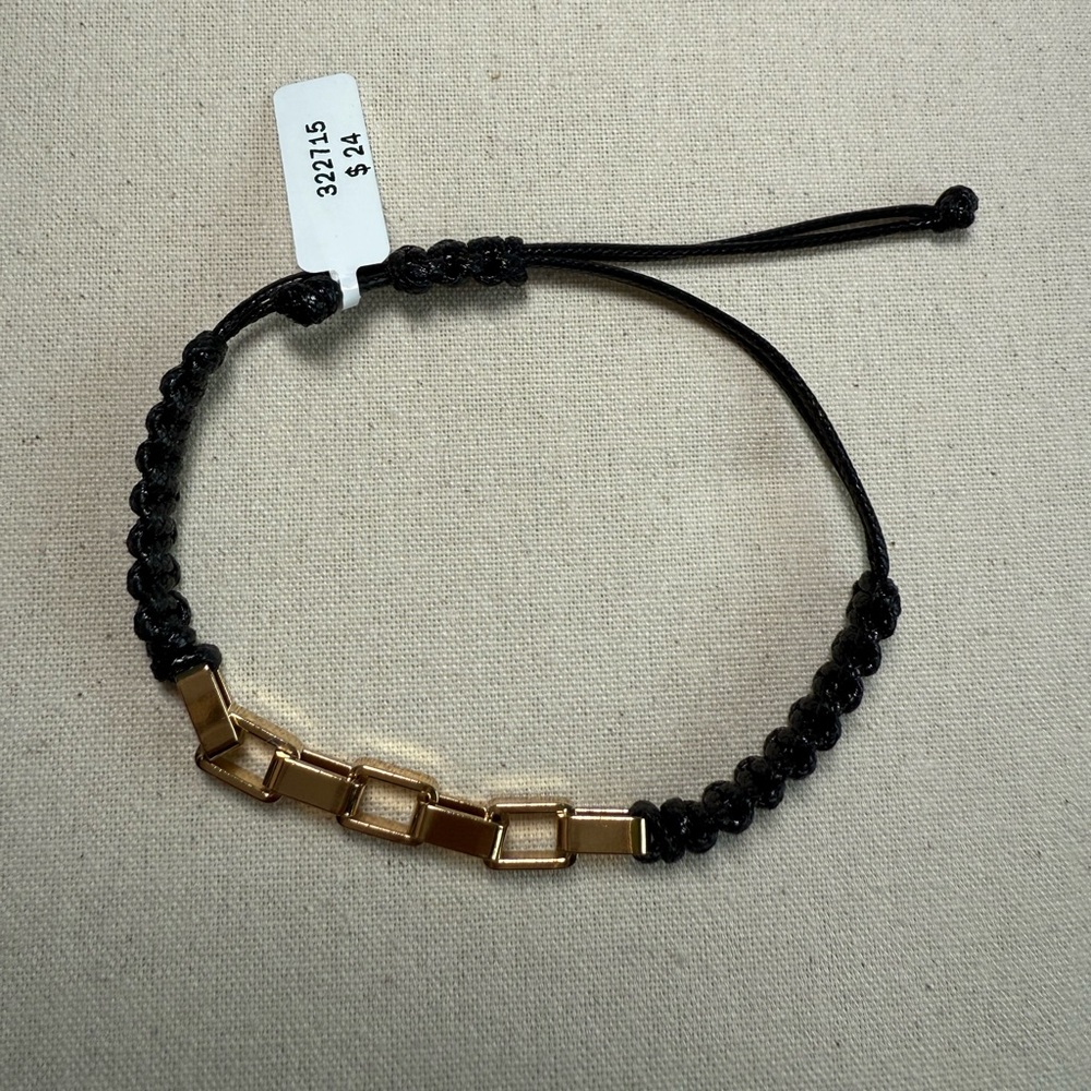 Nice & Bella Black and Gold Bracelet‎ - Picture 3 of 7
